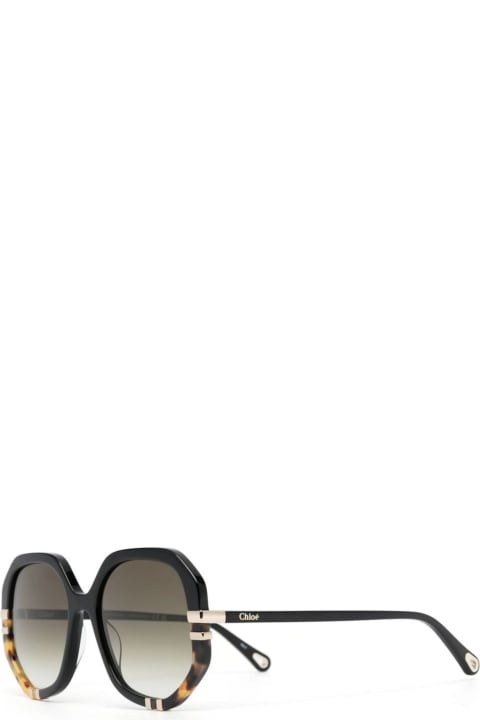 Fashion for Women Chloé West Sunglasses In Black/green