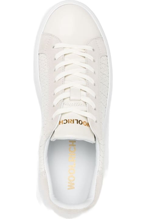 Woolrich Chunky Court Leather Sneakers