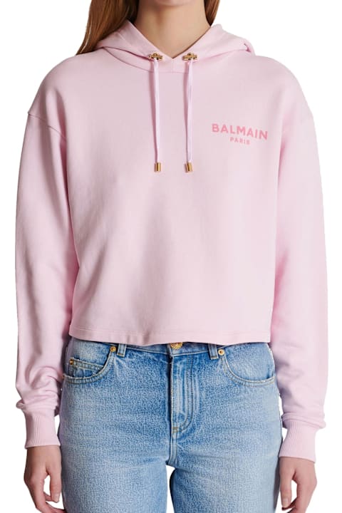 Homeware Balmain Flocked Paris Sweatshirt
