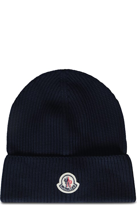 Moncler Hats for Men Moncler Logo Beanie