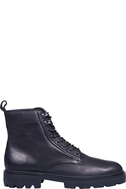 Hogan Boots for Women Hogan H673 Combat Boots