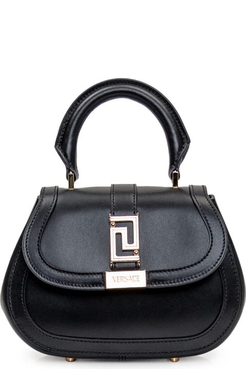 Versace for Women Versace Greca Goddess Leather Mini Bag