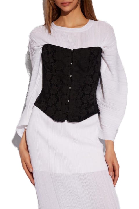 Fashion for Women Stella McCartney Floral-jacquard Strapless Corset Top