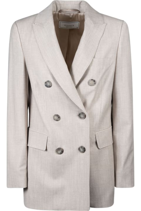 Peserico Coats & Jackets for Women Peserico Double-breasted Classic Blazer