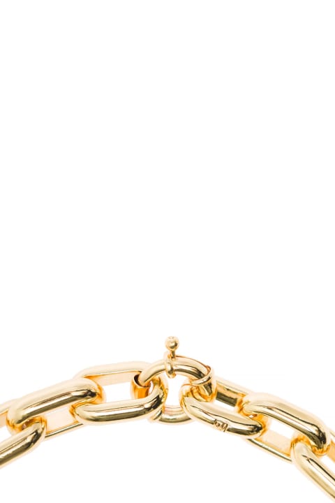 ウィメンズ Federica Tosiのネックレス Federica Tosi 'lace Ella' 18k Gold Plated Bronze Chain Necklace Woman Tosi