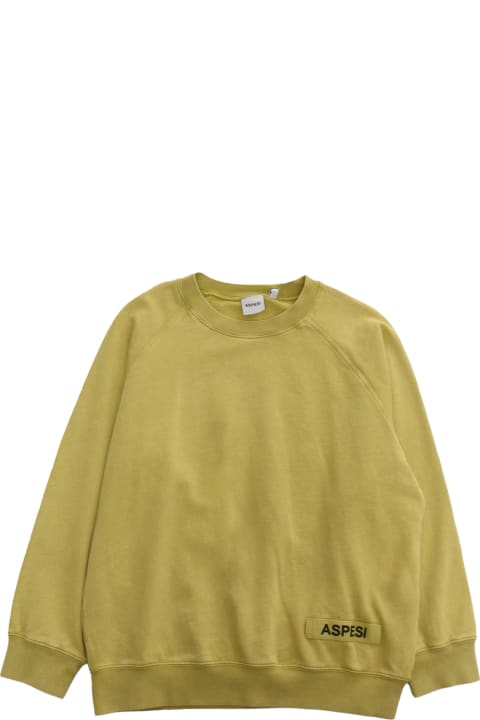 Fashion for Girls Aspesi Mustard Colored Sweatshirt