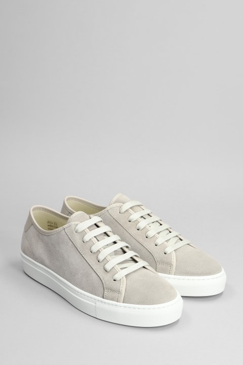 Edition 3 Sneakers In Grey Suede