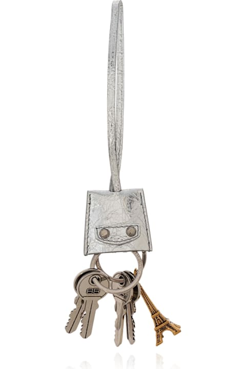 Keyrings for Women Balenciaga Balenciaga Keychain With Decorative Keys