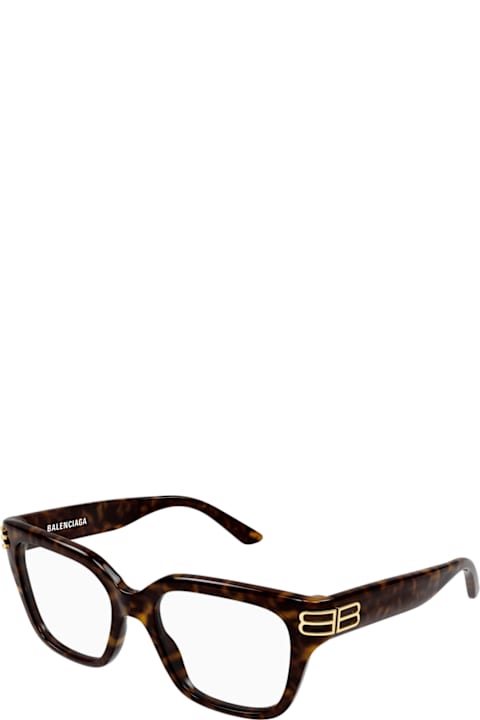 Balenciaga Eyewear for Kids Balenciaga Eyewear Balenciaga Bb0437o Linea Everyday 007 Havana Glasses