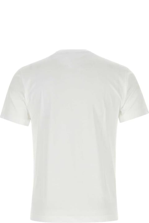 Topwear for Women Comme des Garçons White Cotton T-shirt