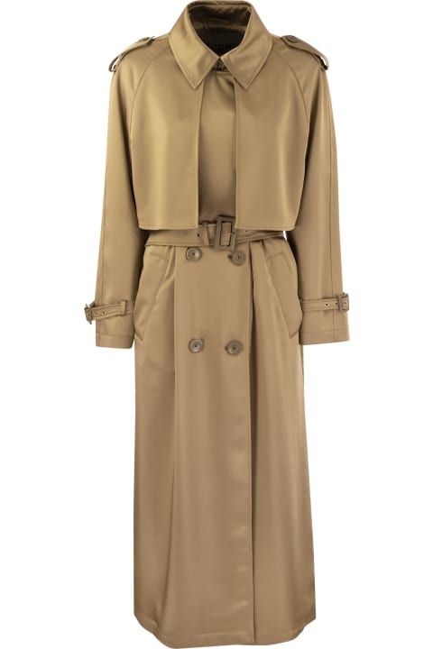 Herno for Women Herno Satin Trench Coat