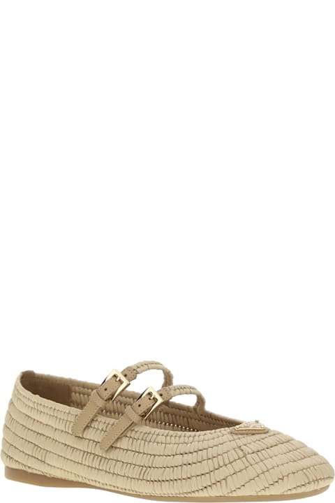 Prada Crochet Ballerinas | italist