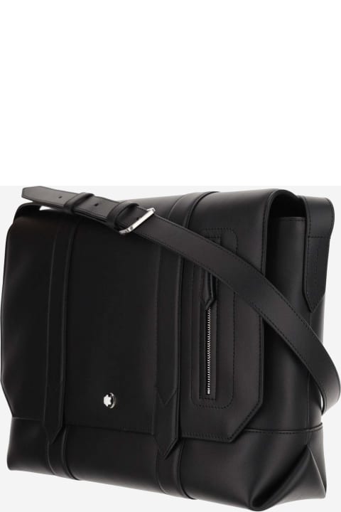 Shoulder Bags for Men Montblanc Messenger Bag Medium Meisterstück Selection Soft