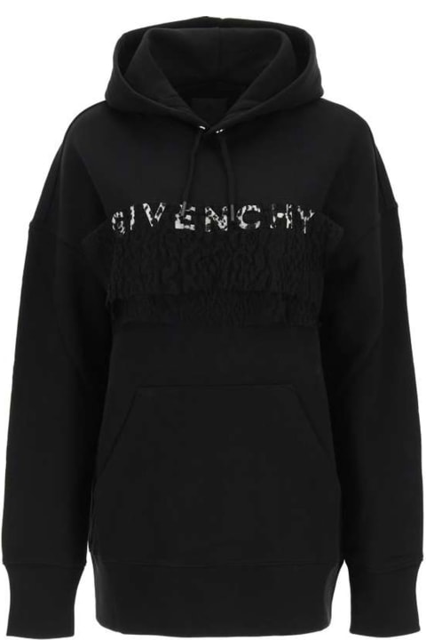 Givenchy Fleeces & Tracksuits for Men Givenchy Logo Hooded Sweatshirt
