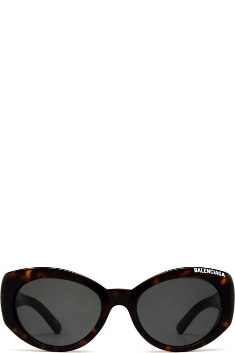 Balenciaga Eyewear Eyewear for Women Balenciaga Eyewear Flame Effect Round Frame Sunglasses