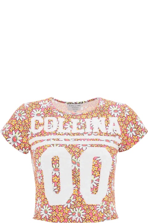 Collina Strada Topwear for Women Collina Strada 'hi-liter' Cropped T-shirt