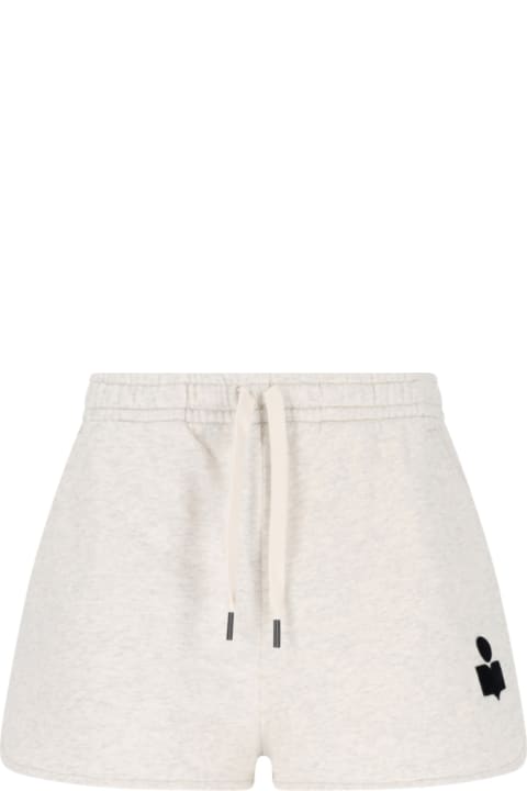 Pants & Shorts for Women Marant Étoile Logo Jogger Shorts