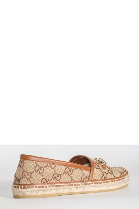 Gucci Shoes for Women Gucci Beige Horsbit Espadrillas
