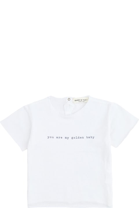 Fashion for Baby Girls Babe & Tess Babe & Tess T-shirts And Polos White
