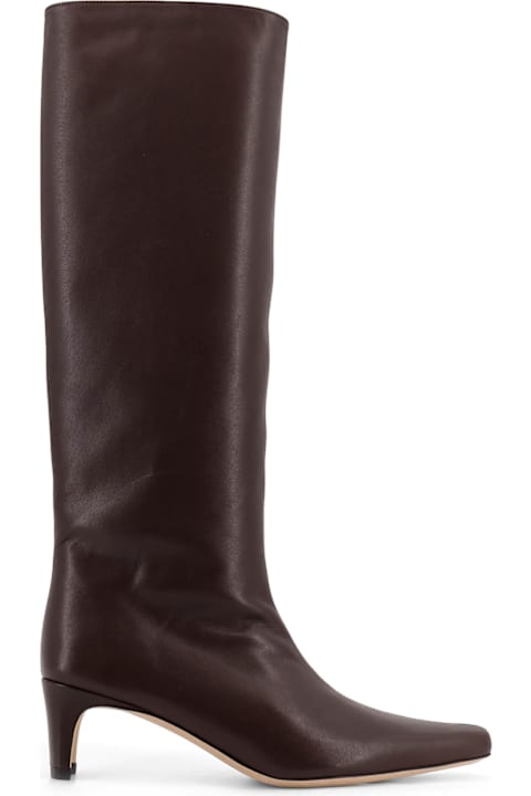 STAUD Wally Leather Boots