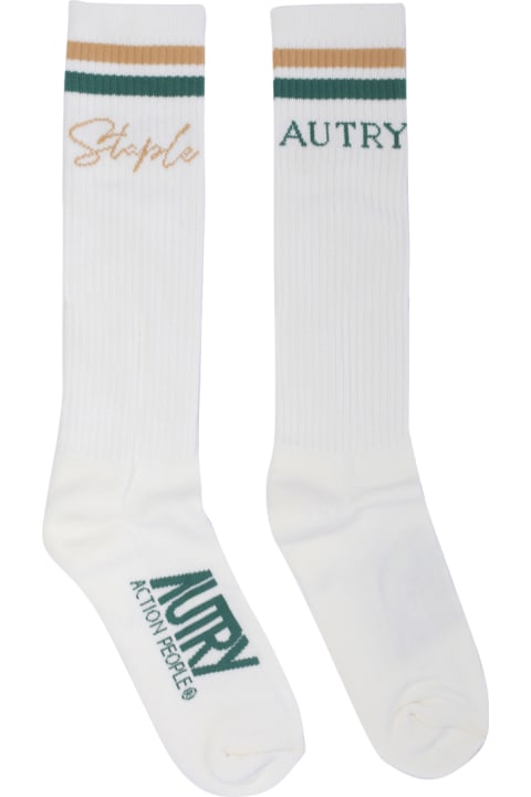 Underwear for Men Autry Logo Socks