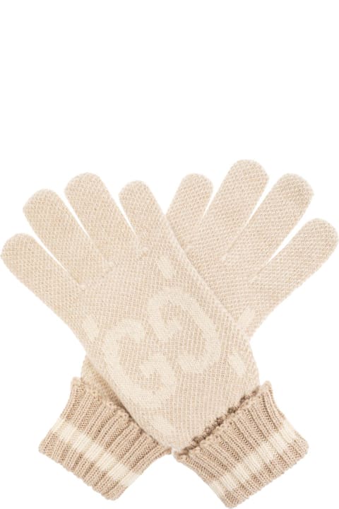 ウィメンズ 手袋 Gucci Cashmere Gloves