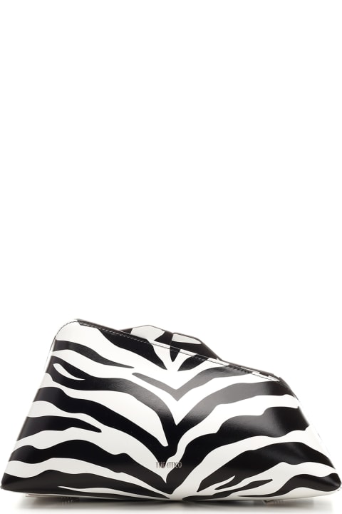 Zebra '8:30pm' Oversized Clutch