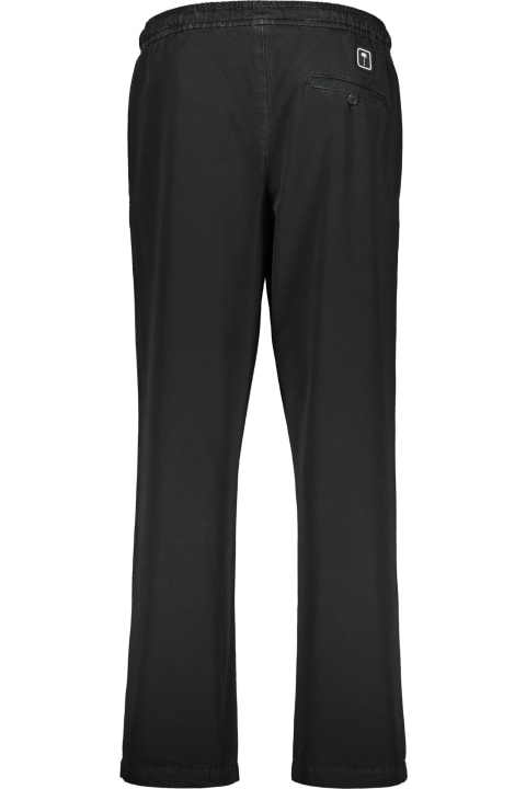 Palm Angels Pants for Women Palm Angels Cotton Trousers
