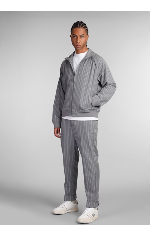 Sergio Tacchini Fleeces & Tracksuits for Men Sergio Tacchini Sweatshirt In Grey Polyester