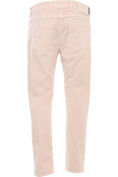 Barmas Pants for Men Barmas Pink Undertone Denim Trousers