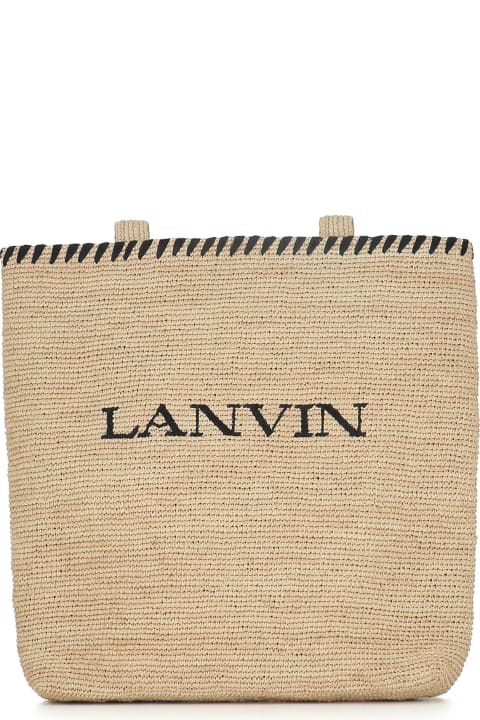 Bags for Women Lanvin Raffia Tote Bag