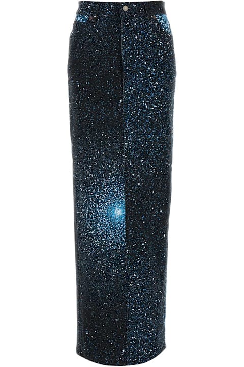 Giuseppe di Morabito for Men Giuseppe di Morabito Printed Denim Skirt