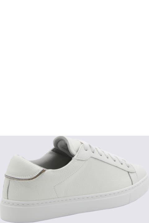Sneakers for Women Fabiana Filippi White Leather Snekaers