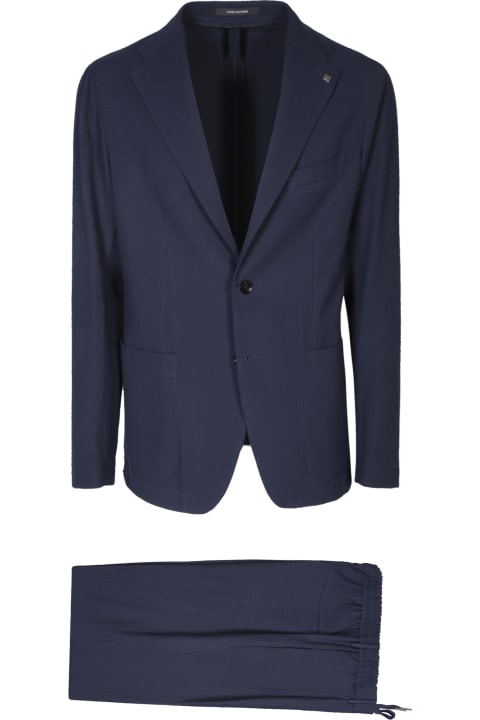 Suits for Men Tagliatore 2-piece Blu Tuxedo
