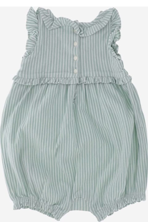 Bodysuits & Sets for Baby Girls Ralph Lauren Soft Cotton Romper Suit