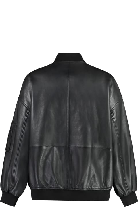 Pinko Coats & Jackets for Women Pinko Monterosi Leather Jacket