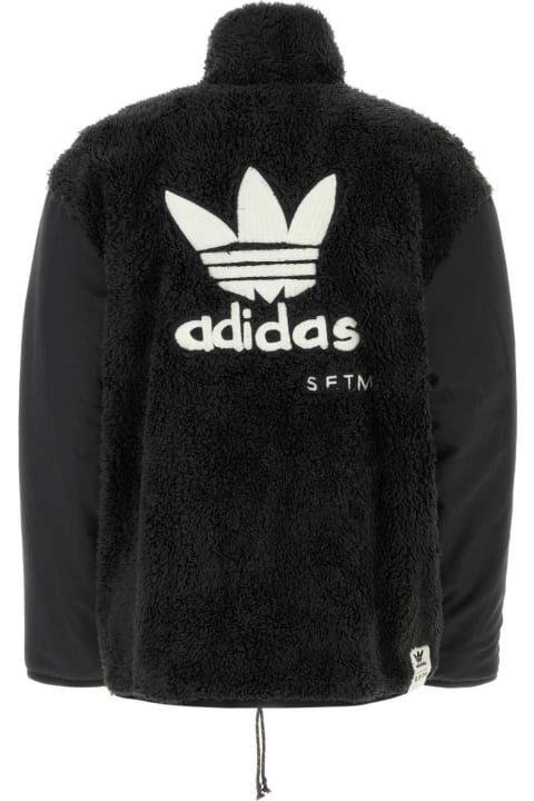 Adidas Coats & Jackets for Women Adidas Black Teddy Adidas X Song For The Mute Jacket
