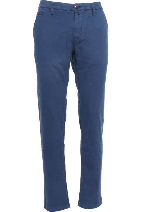 Jacob Cohen Clothing for Men Jacob Cohen Blue Trousers