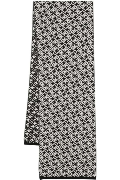 Scarves for Men John Richmond Scarf With Jr Logo In Contrast