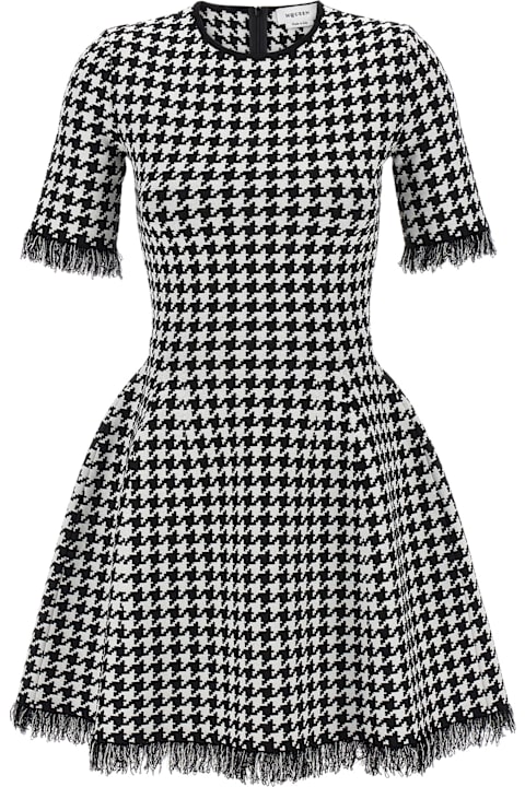 Alexander McQueen Clothing for Women Alexander McQueen Houndstooth Dress