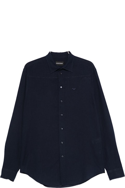 Homeware Emporio Armani Linen Blend Shirt