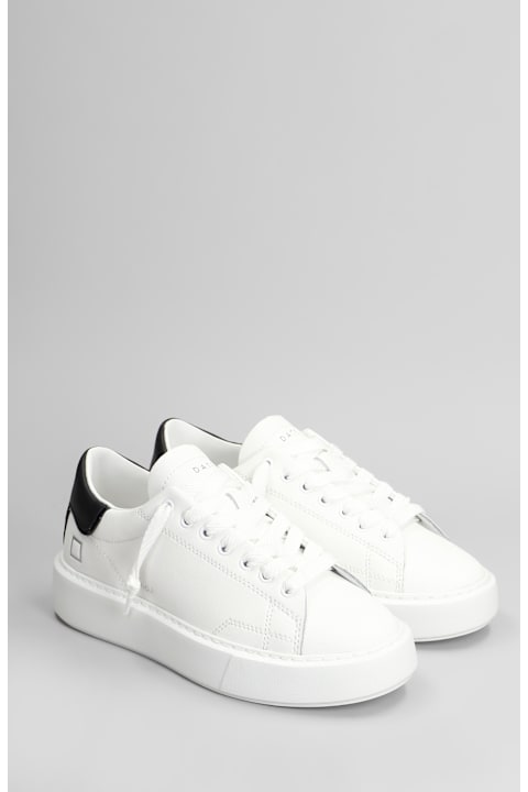Homeware D.A.T.E. Sfera Sneakers In White Leather