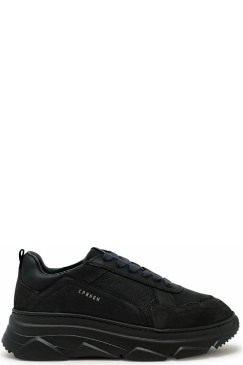 Copenhagen Shoes for Women Copenhagen Copenhagen Black Leather Sneakers