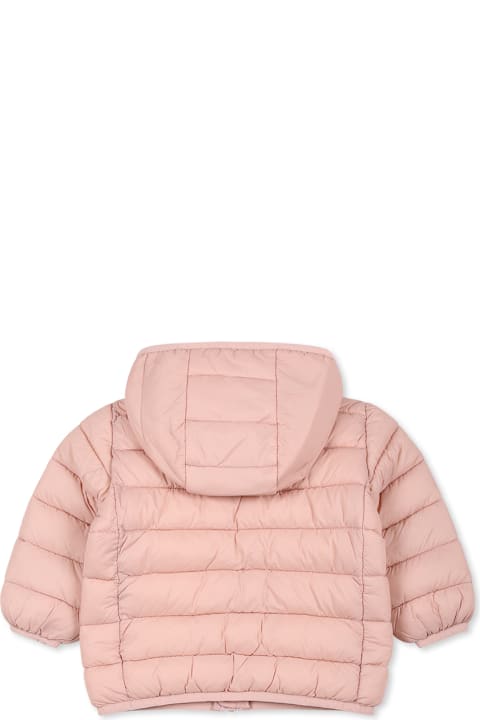 Homeware Save the Duck Pink Down Jacket For Baby Girl