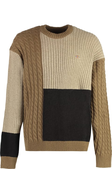 メンズ Dickiesのニットウェア Dickies Lucas Cotton Blend Crew-neck Sweater