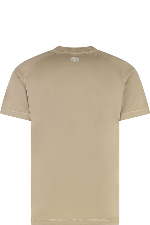 Fashion for Men Stone Island Cotton Crew-neck T-shirt