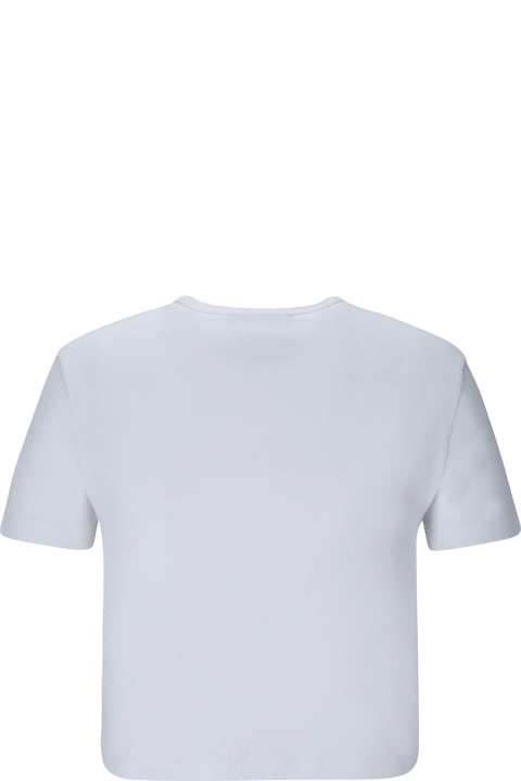 ウィメンズ Fendiのウェア Fendi Logo Cotton T-shirt