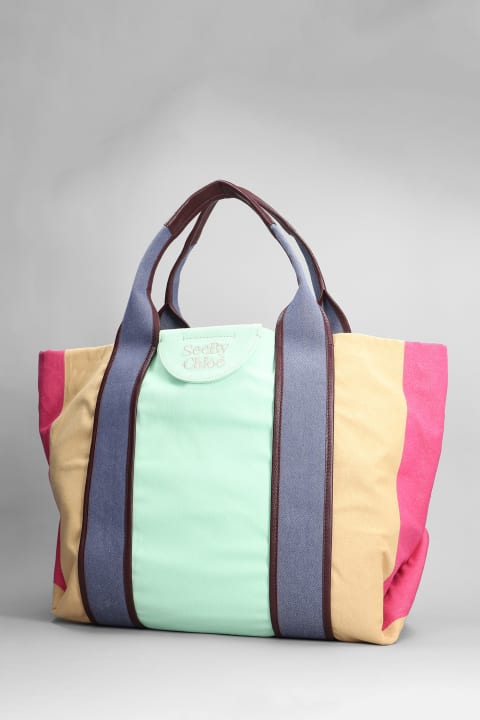 See by Chloé for Women See by Chloé Tote In Multicolor Canvas