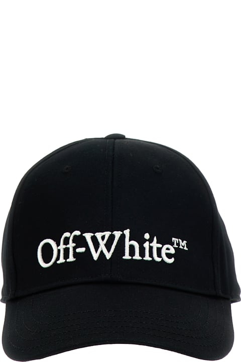 Hats for Women Off-White Logo Cotton Baseball Cap