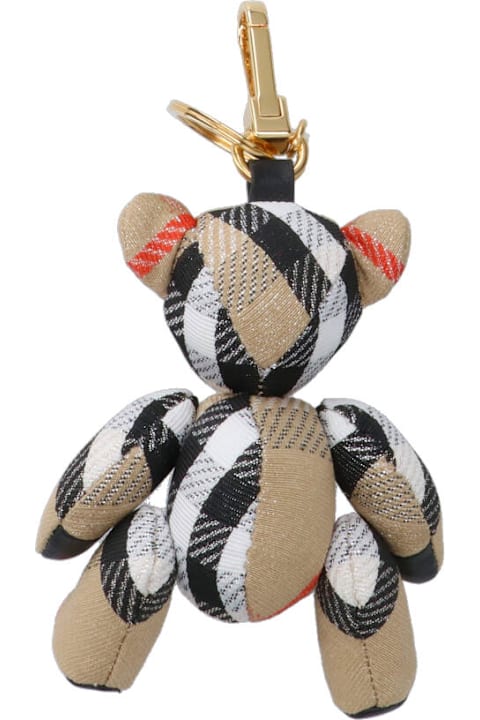 Keyrings for Women Burberry "thomas" Teddy Bear Keyring Charm